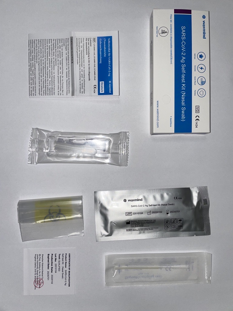 Watmind SARS-CoV-2 Antigen Laientest "Nasal" (1er Packung) 